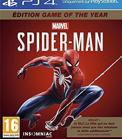 Marvel's Spider-Man pour PS4 - Edition Game Of The Year (GOTY)