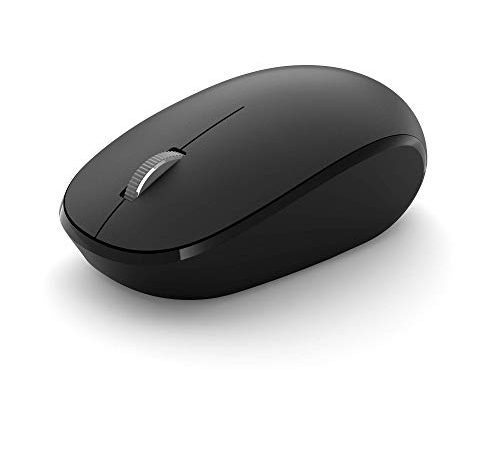 Microsoft Bluetooth Mouse – souris Bluetooth pour PC, ordinateurs portables compatible Windows, Mac, Chrome OS (confortable, transportable, 2.4 GHz) – Noir Mat (RJN-00002)