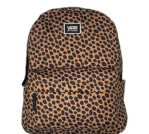 Vans Sac à dos Marron/Noir à pois Femme Old Skool Marron Taille Unique