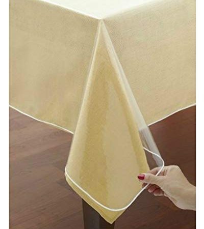 VITA PERFETTA Nappe Protection PVC Transparente (140 x 200 cm)