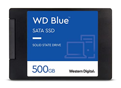 Western Digital - WD Blue SSD - Disque SSD interne 2.5" SATA 500Go 3D NAND