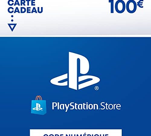 Carte Cadeau PSN (PlayStation Store) | 100 EUR | Compte français | Code de téléchargement (PS5/PS4/PS3)