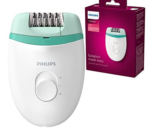 Philips Satinelle Essential Épilateur Compact avec câble BRE224/00, plastique