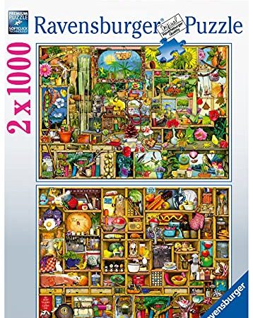 Ravensburger - Puzzle Adulte - 2x Puzzles de 1000 pièces chacun - Cuisine et jardin / Colin Thompson - Pour adultes et enfants dès 14 ans - Puzzle de qualité supérieure - Exclusivité Amazon - 89691