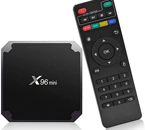 X96 Mini Lecteur Multimédia de Diffusion en continu Android 9.0/Boîte TV 4K avec Amlogic S905W Quad-Core chipset, 64 Bits 2GB/16GB,WiFi,4K HD,H.265 NEXTGEN