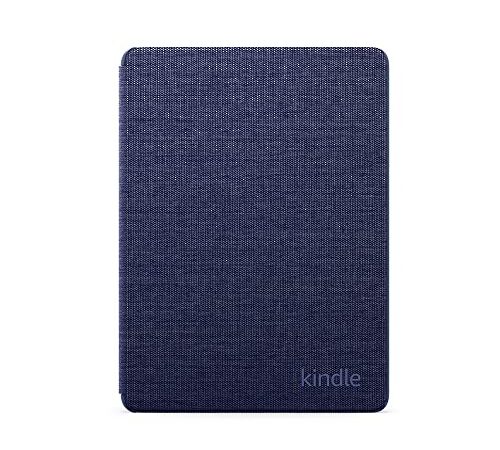 Étui en tissu pour Amazon Kindle Paperwhite | Compatible avec les appareils 11e génération (modèle 2021) | Bleu Marine