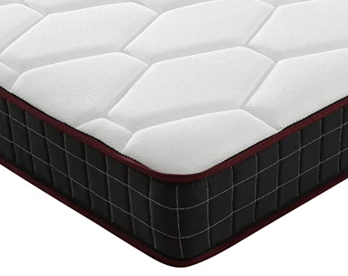 Générique Luxe Matelas 90x190CM Mousse a Memoire de Forme Naturel | Matelas 1 Places pour Adulte Enfant Haut 16 CM