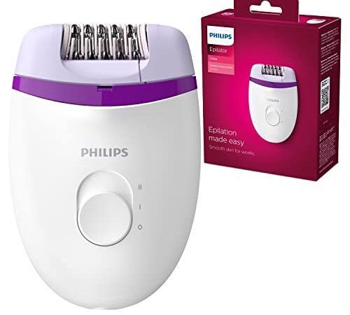 Philips - Bre225/00, Epilateur Satinelle Essential, 21 Pinces, 2 Vitesses -