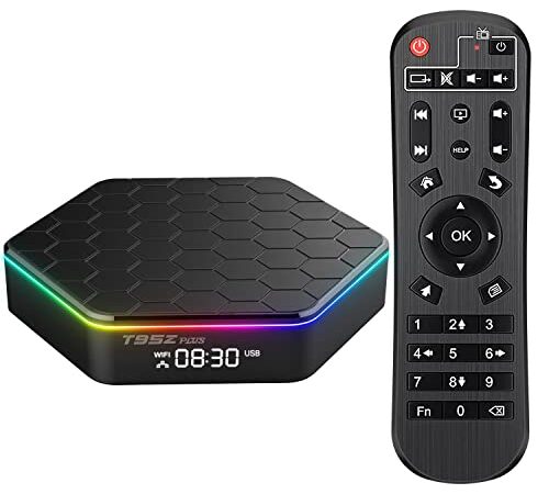 Android TV Box, Android 12.0 TV Box Allwinner H618 Quadcore 4GB RAM 32GB ROM Support 6K 3D 1080P 2.4/5.0GHz WiFi BT5.0 10/100M Ethernet HDMI 2.0 H.265 Smart TV Box
