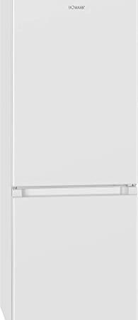 Bomann Réfrigérateur et congélateur 175L blanc KG320-2-blanc, Capacité nette : 175 litres, Contrôle de la température en continu, Charnières de porte à droite, interchangeables, Pieds réglables