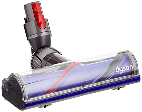 Dyson V8 Aspirateur sans Fil Outil de Brosse pour Plancher de Turbine Principale, Rouge,violet