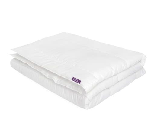 Emma Essentials Couette 240x220 cm Blanc - Respirant 100% Microfibre Fine, Couette, régulation optimale de la température pour Toutes Les Saisons - Lavable - 30 Nuits d'essai de Sommeil