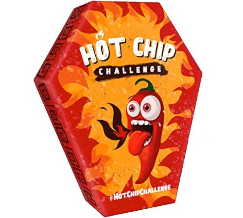 Hot Chip Challange La Patatine la plus célèbre au monde Challange Tik Tok Piment Scorpion et Carolina Reaper