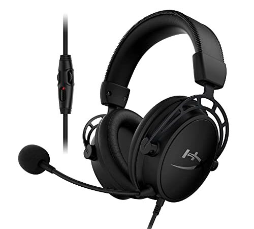 HyperX Cloud Alpha Black Pro Gaming Headset for PC, PS4 & Xbox One, Nintendo Switch 129393