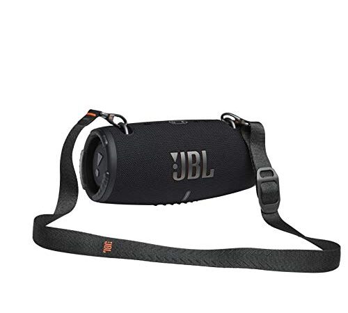 JBL Xtreme 3 – Enceinte Bluetooth portable – Basses profondes et son immersif – Étanche à l’eau et à la poussière – Avec chargeur pour appareils intégré – Autonomie 15 hrs – Noir