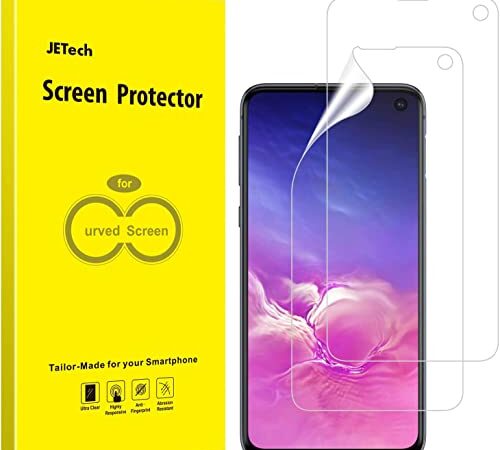 JETech Protection Écran Compatible Samsung Galaxy S10e, Film Ultra HD en TPU, Coque Compatible, Lot de 2