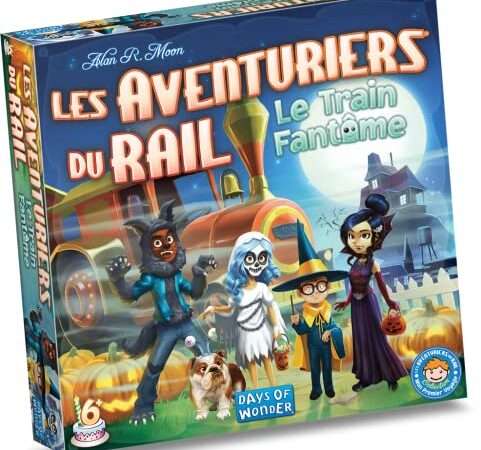 Les Aventuriers du Rail - Le Train Fantôme - De 2 à 4 Joueurs - A partir de 6 Ans