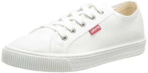 Levi's MALIBU BEACH S S, Baskets Femmes, Blanc (B White 50), 38 EU