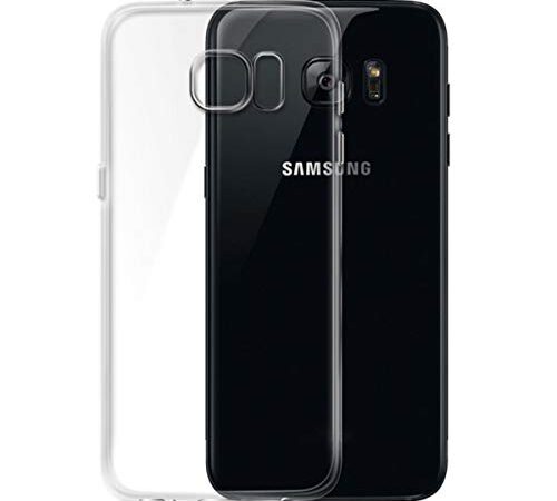 NEW'C Coque pour Samsung Galaxy S7, Ultra Transparente Silicone en Gel TPU Souple Coque de Protection avec Absorption de Choc et Anti-Scratch
