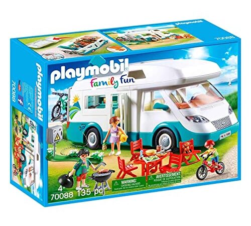 Playmobil 70088 Famille et Camping-Car- Family Fun- La Maison Moderne- Family Fun Camping