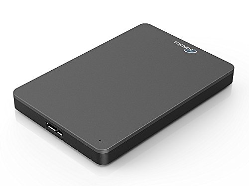 Sonnics 500 GO Gris foncé Disque Dur Externe Portable USB 3.0 Super Rapide Vitesse de Transfert pour Une Utilisation avec Un PC Windows, Apple Mac, Xbox One et PS4