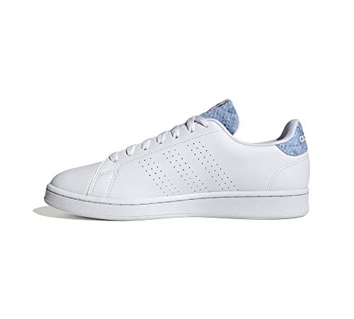 adidas Homme Advantage Sneaker, FTWR White/FTWR White/Grey Three, 44 EU