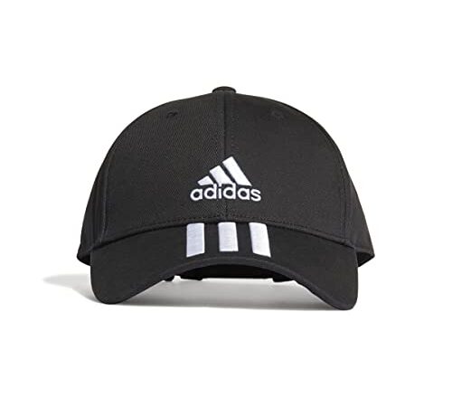 adidas Mixte Bball 3s Cap Ct Chapeau, black/White/White, Taille unique EU