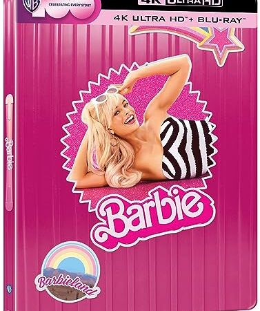 Barbie [4K Ultra HD + Blu-Ray-Édition boîtier SteelBook]