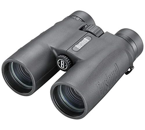 BUSHNELL - Jumelle pour adultes 10x42 - Noir - Polyvalent - Robuste - Lentilles Traitées Multicouches - Lumineuse - Prisme en Toit - 210142