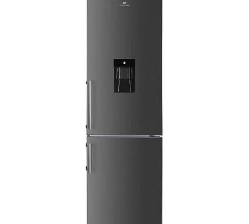 CONTINENTAL EDISON Réfrigérateur congélateur bas CEFC260IX - 260 L - Froid statique - L 55 x P 56 x H 180 cm - Inox