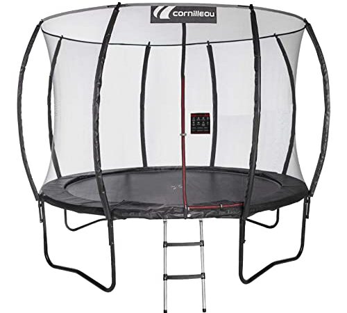 CORNILLEAU Trampoline extérieur sans Ressorts pour Enfants Springcare (305 cm) - Certification De Sécurité Normes TÜV SÜD/GS Trampoline De Jardin