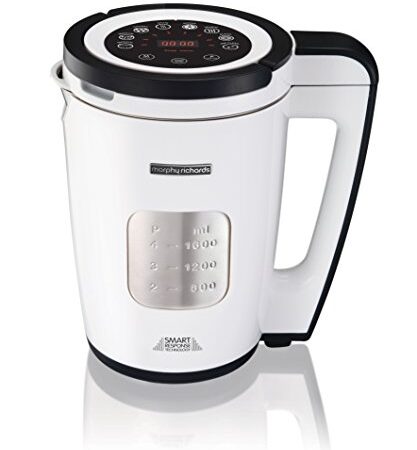 Morphy Richards 501020 Morphy Richards-M501020EE-Blender Chauffant 1.6L 1000W Smart Control, 1100 W, 1.6 Liters, Blanc