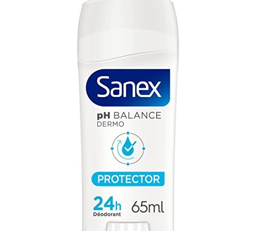 SANEX - Déodorant Stick Dermo Protector - Déodorant Femme/Homme - Efficace 24 h - 65 ml