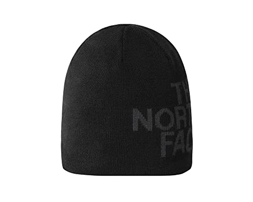 THE NORTH FACE Réversible Bonnet, Noir/Gris, Taille Unique Homme